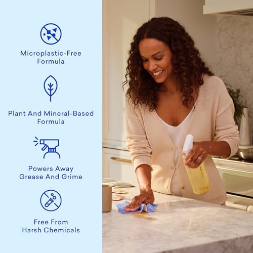 BLUELAND Multi-surface Spray Cleaner, 10-Pack Refill, Fresh Lemon - Image 2