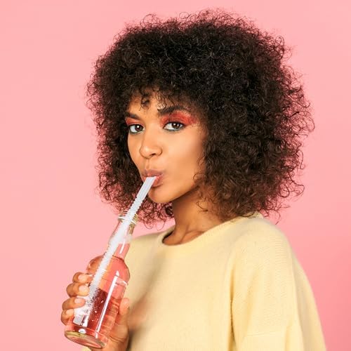 Bendable Straws - 11 inch Long Flexible Straws - Bendy Drinking Straw Reusable - 5 Pack - Image 6