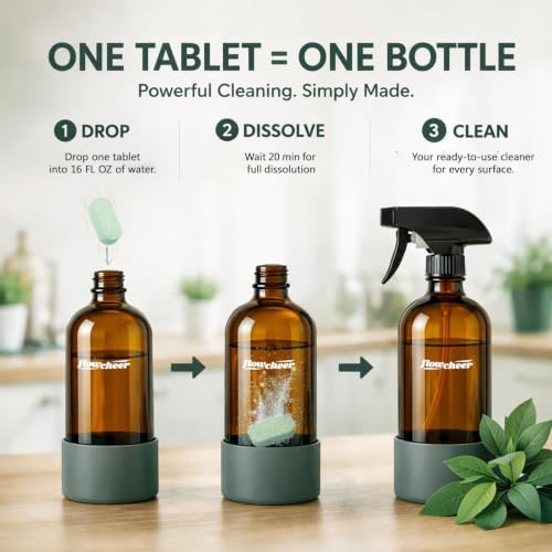 flowcheer Multi Surface Cleaner Refills -12 Pack (Eucalyptus) - Image 2