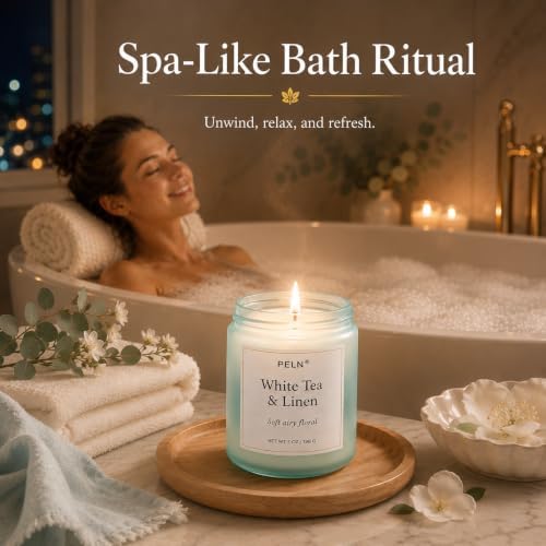 Scented Candles Gift Set, 6-Pack 7 oz Soy Candles, Fresh Botanical Scents - Image 5