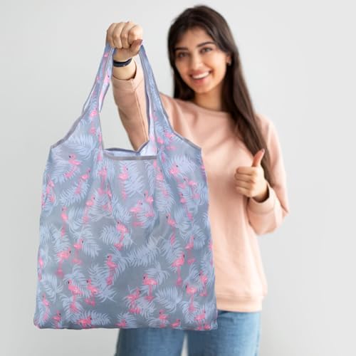 Paterr 50 Pack Reusable Grocery Bags Foldable Shopping Tote - Image 2