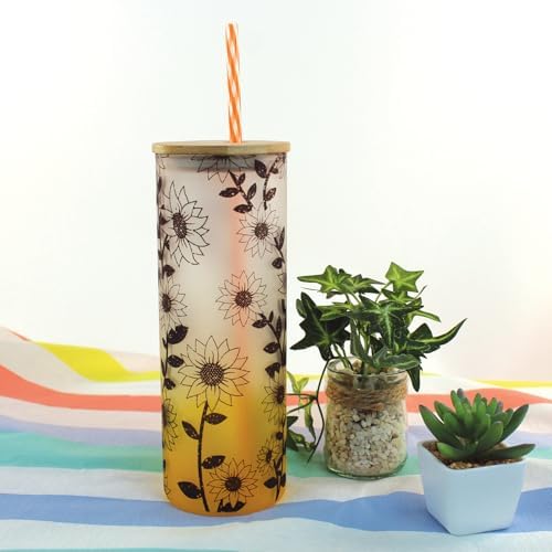 24-Pack, Reusable Straws - Rainbow, Plastic Straws Reusable, BPA Free, Dishwasher Safe, Multicolor, Replacement for Tumblers, Fits 20oz 30oz 40oz - Image 4