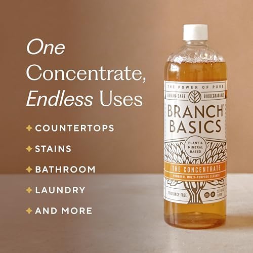 Branch Basics Surface Cleaning Kit: 33.8 oz Concentrate, Refillable Bottles - Image 4