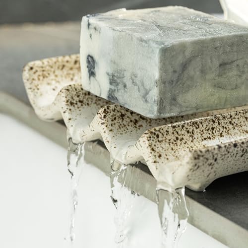 Soap Dish for Shower, Self Draining Bar Soap Holder for Shower - Image 3