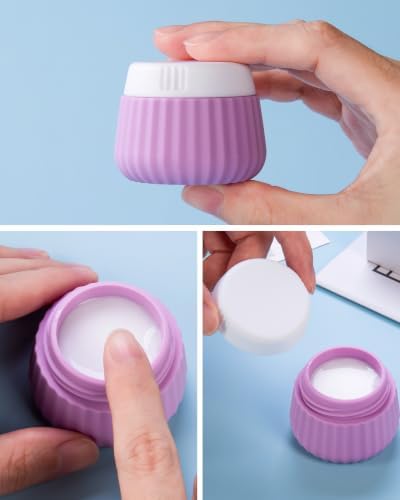 Mrsdry Travel Bottles for Toiletries 8 Pack, Tsa Approved Travel Size Toiletries 3 oz, Travel Containers for Toiletries, with Clear Bag, Leak Proof Silicone Squeezable Travel Essentials Creams Jars - Image 3