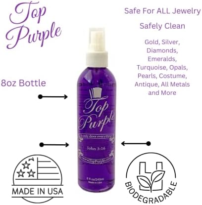 Jewelry and More Cleaner 8 Ounce Spray Bottle - Image 3