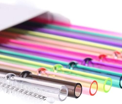 Dakoufish 13 Inch Reusable Plastic Replacement Straws For 40/30 oz Tumbler - Image 6