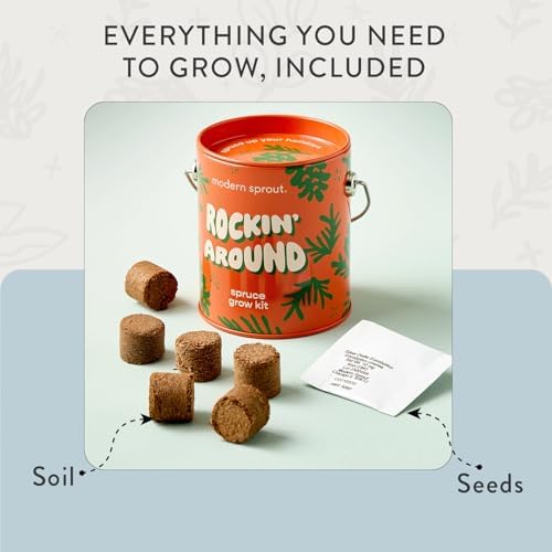 Modern Sprout Complimentary Color Grow Kits - Seed Starter Kit, Pack of 3 - Image 6