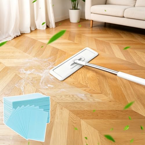 Floor Cleaning Tablets, Multi-Surface Cleaner for Ceramic Tiles, Wood, and Marble Floors, with Fragrance Retention, 100 Count (100pcs, Blue) - Image 4