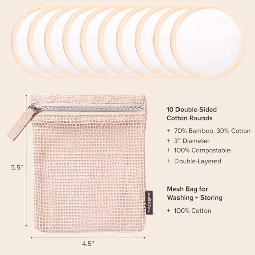 Paula's Choice Reusable Makeup Remover Pads Sustainable Cotton Rounds - Image 4
