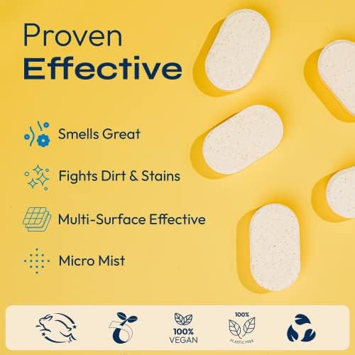 FOMIN Multi Surface Cleaner Refill Tablets (12 Pack) - Lemon Zest - Image 5