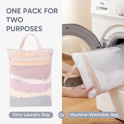 10 Set Packing Cubes for Travel, Gifts for Women Mom,Anti-Tearing Suitcase Organizer for Luggage with Shoe & Hanging Toiletry Bag,OlarHike Vacation Essentials & Accessories for Cruise Ship - Image 6