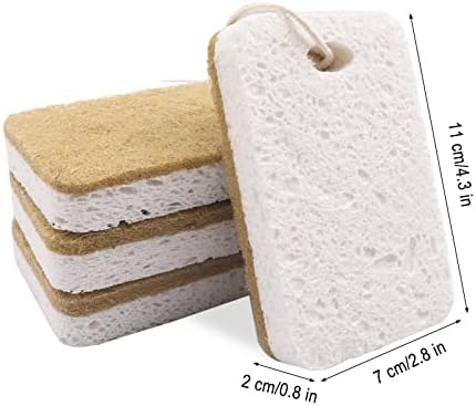 Kitchen Dishwashing Sponge Individually Wrapped (Pack of 500 - Yellow) - Image 6