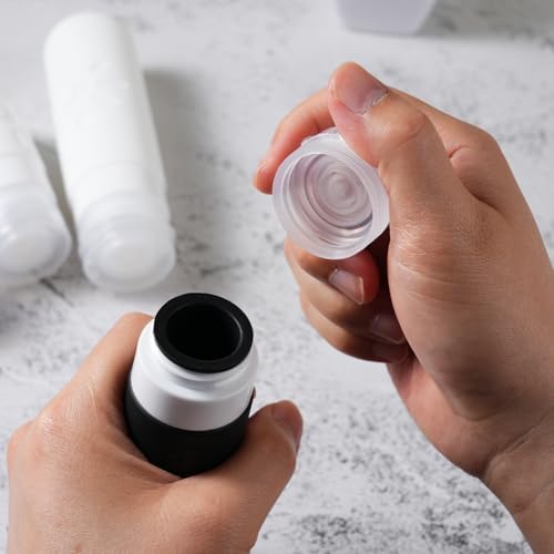 Zafit 18 Pack travel Bottles for Toiletries, TSA Approved Silicone Travel Containers Leak Proof Refillable Travel Accessories for Shampoo Conditioner Lotion Body Wash(Multicolored F) - Image 5