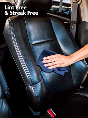 Fantasticlean Microfiber Cleaning Cloth Roll-75 Sheets, 12"x12" (Navy Blue) - Image 6