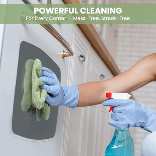 SIFANGKE Microfiber Cleaning Cloth, 52 Pack Assorted Color Cleaning Rags for Housekeeping, Colorful Reusable Microfiber Towels for Car, Kitchen, Bathroom and Household Cleaning Supplies, 11.8"X11.8" - Image 6