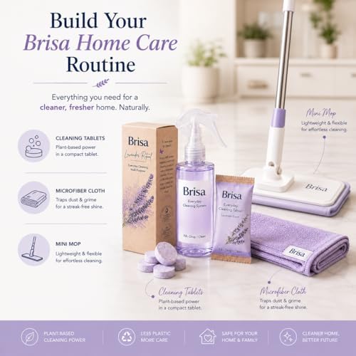 Lavender Cleaning Kit – Refillable Spray Bottle with 4 Multi-Purpose Cleaning Tablets for Kitchen, Bathroom & Everyday Home Care - Image 7