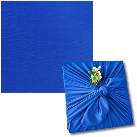 SHIKIWRAP Reusable Furoshiki Gift Wrap, 18-Inch, Deep Blue by ShikiWrap