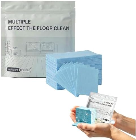 300 Piece Floor Cleaning Tablets, Multi-Surface Cleaner, 2026 Upgraded Multi-Effect Dissolvable Pre-Measured Deep Cleaning Tablets for Tile Vinyl Hardwood Laminate Kitchen Bathroom (Blue) by Unknown