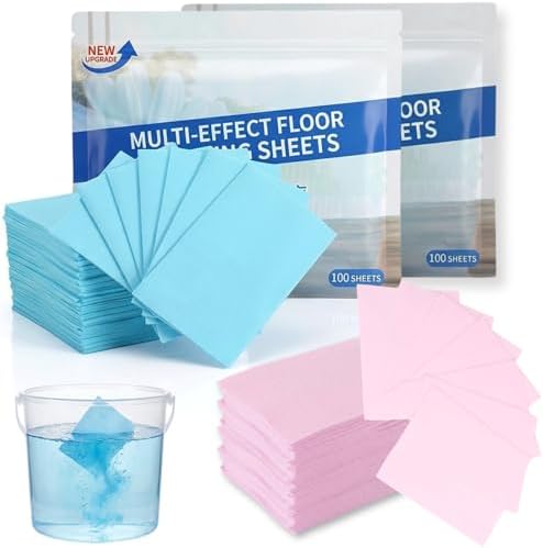 200 PCS Multi Surface Floor Cleaning Tablets, Concentrated Cleaner for Hardwood, 2026 New Scented Floor Cleaner for Mopping, for Hardwood, Laminate Floors, Tiles, Glass (200 PCS) by Happiness