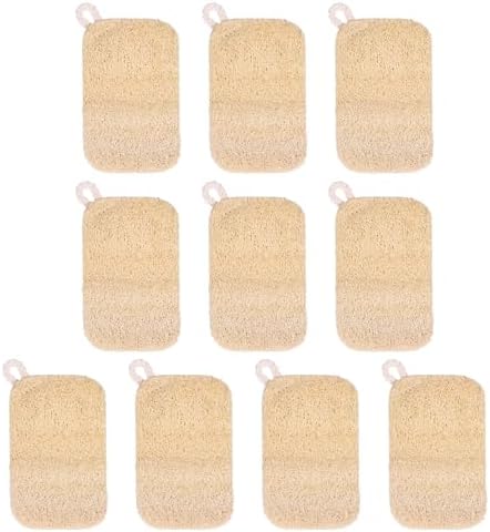 10 PCS Natural Sponges for Dishes, Loofah Dish Sponge for Kitchen Compostable Natural Loofah Sponges by Unknown