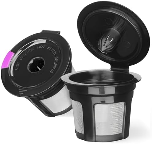 Fanativita Reusable K Cup Coffee Filters for Keurig, 2 Pack by Fanativita
