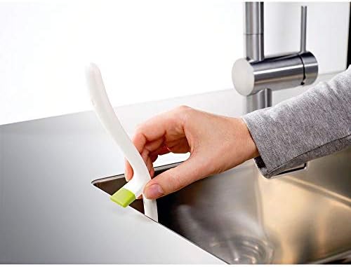 Joseph Joseph Edge Dish Brush with Integrated Sink Rest, Green - Image 4