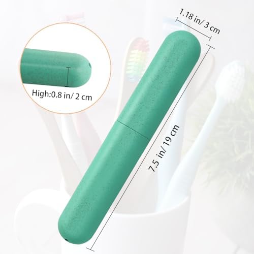 4 Pack Travel Toothbrush Case, Holder Toothbrush Travel Containers - Image 3