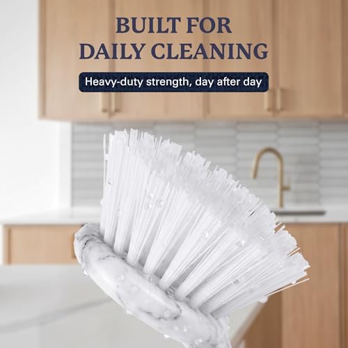 Farberware Dish Brush with Handle, 2 Pack, Firm Bristles - Image 2
