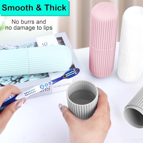 UCEC Toothbrush Case for Traveling, Portable Toothbrush Holders Travel Case - Image 2