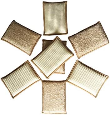 Natural Bamboo Sponges Kitchen Cleaning Sponges Dish Sponges Reusable Dish Washing Sponges Super Absorbent 6 Packs - Image 5