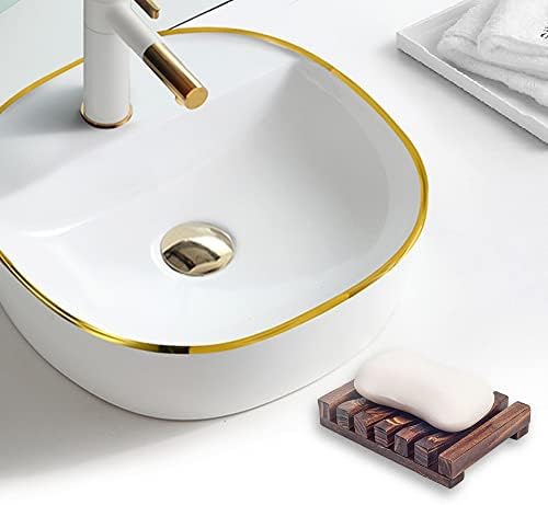 15 Pieces Wooden Soap Dish, Bathroom Wooden Soap Case, Hand Craft Bathtub Shower Dish Accessories - Image 5
