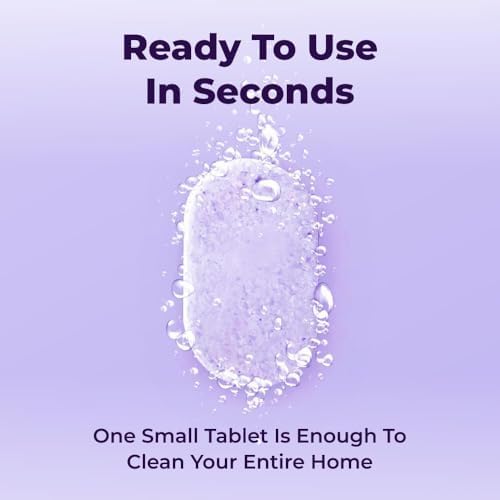 Cleaning Spray with Concentrated Cleaning Tablets, Multi Purpose Cleaning System, Cleaner for Instant Stain Removal (6 pcs) - Image 2