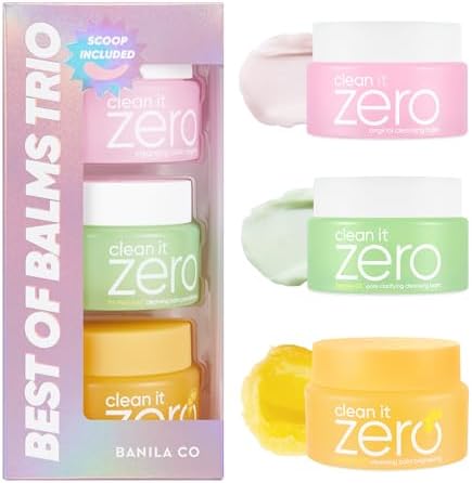 BANILA CO Clean it Zero Best of Balms Trio - 3-Balm Set (3 x 0.85 fl oz) by BANILACOUSA