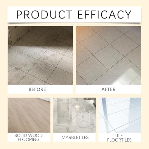 XINRAN 100 piece floor cleaner tablets, flash speed mop refill wipes, multi effect floor cleaning tablets, concentrated cleaner for home, for hardwood laminate tile walls maintenance (6pcs) - Image 3