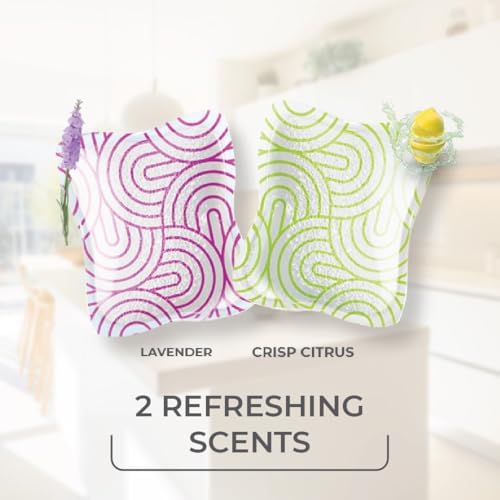 O-Cedar Floor Cleaning 40ct Pacs with Citrus Scent 10ct (2-Packs) and Lavender Scent 10ct (2-Packs) - Image 3