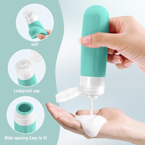 Travel Bottles for Toiletries 18Pack Containers Travel Size Toiletries - Image 3
