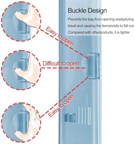 2 Packs Toothbrush Travel Case, Breathable Toothbrush Travel Holders - Image 4
