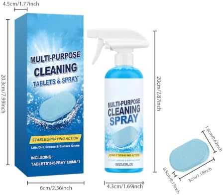 Multi-Purpose Cleaner - Spray Bottle and 5x Cleaning Tablets - Image 6