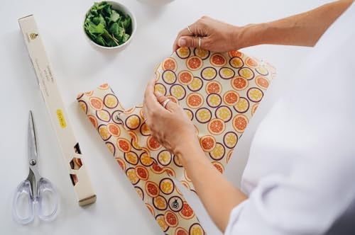 SuperBee Beeswax Wrap Roll XL Reusable Food Wrap Bees Paper – Passion - Image 5