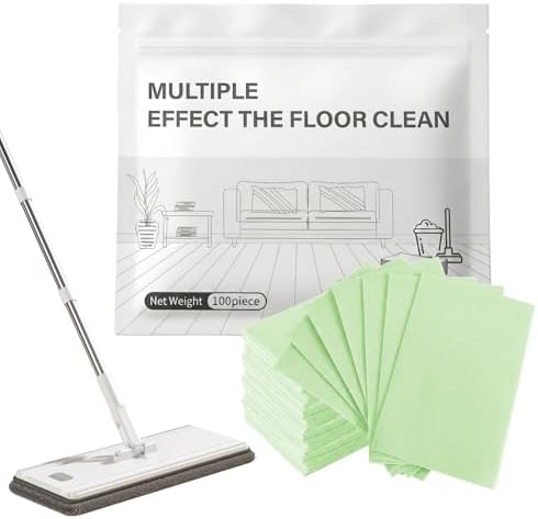 2026 New 100 Pcs Multi-Surface Floor Cleaning Tablets for Mopping, Concentrated Floor Cleaner for Hardwood, Tile, Laminate & Vinyl Floors, Deep Cleaning Tablets with Streak-Free Finish, Gardenia Scent by TwsureStroe