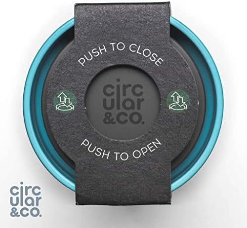 Circular and Co Leakproof Reusable Coffee Cup 12oz/340ml - The World's First Travel Mug Made from Recycled Coffee Cups, 100% Leak-Proof, Sustainable & Insulated (Black & Electric Mustard) - Image 6