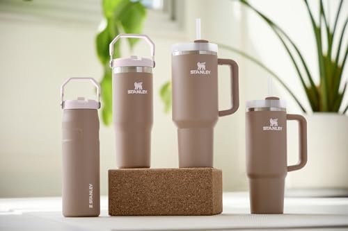 STANLEY Quencher H2.0 Flow State Tumbler, 30 oz, Almond Rose - Image 6