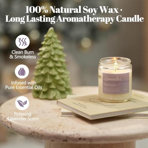 Scented Candles Gift Set for Women, 6-Pack Aromatherapy Candles for Home - Image 5