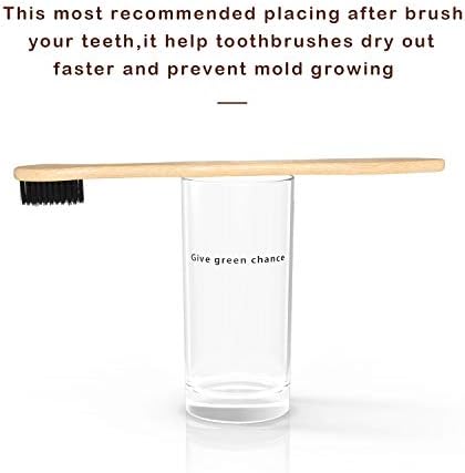 Virgin Forest Bamboo Toothbrushes 10pk, Soft BPA Free Biodegradable - Image 6