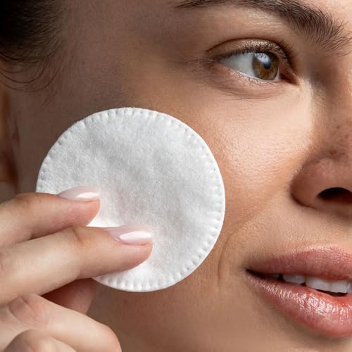 Cliganic Premium Cotton Rounds for Face, Makeup Remover Pads, 300 Count - Image 3