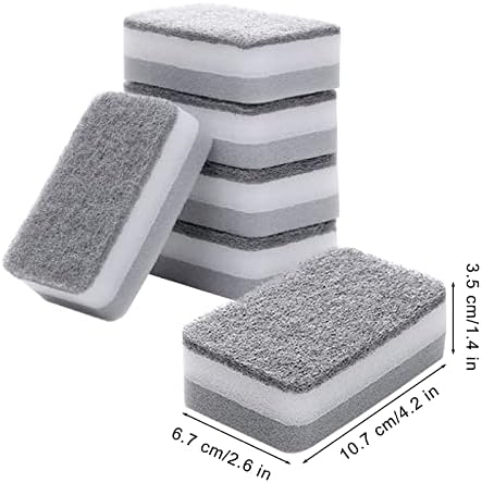 Sponge Individually Wrapped Kitchen Dishwashing Sponge Scouring Pad 24 Pack - Image 7