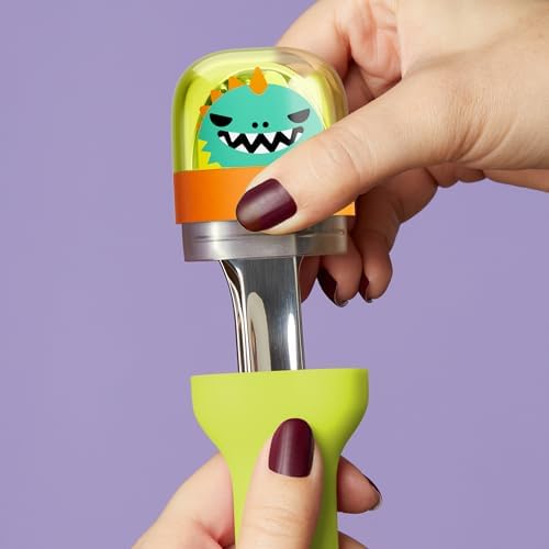 Kids Pocket Utensil Set, Kids Silverware Set Fork, Knife, and Spoon, Dino - Image 4
