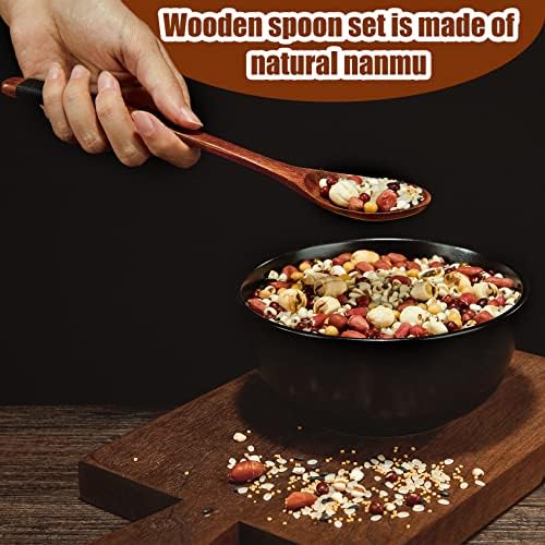 Wooden Cutlery Set, Travel Utensils with Case, Spoon & Fork, 3 Pcs - Image 5