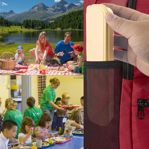 4 Sets Reusable Utensils Set with Case,Camping Cutlery Set Travel Silverware Set with Case Lunch Utensils Set for Work,Utensil Sets for Lunch Picnic Daily Use Outdoor (Beige) - Image 6
